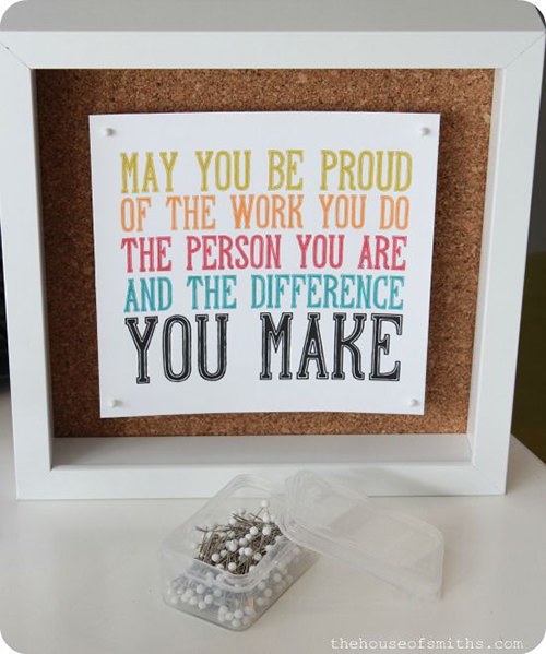 Being Unique #52: May you be proud of the work you do, the person you ...